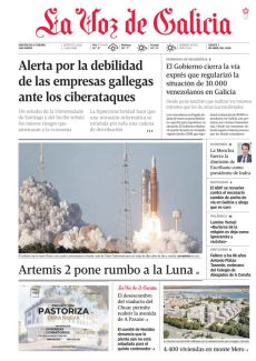 EL COHETE CON LA NAVE ORION, CON CUATRO ASTRONAUTAS A BORDO, SALE DE CABO CAÑAVERAL PARA UN VIAJE DE DIEZ DÍAS DE IDA Y VUELTA.