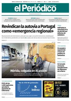 MÉRIDA, COLGADA EN EL ANDÉN