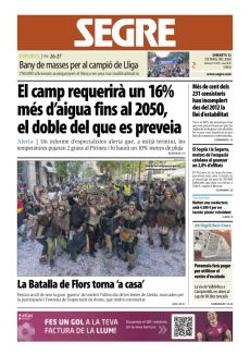 LA BATALLA DE FLORS TORNA ‘A CASA’